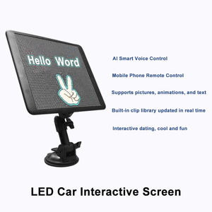 Pantalla LED para Ventana Trasera de Coche, Pantalla Publicitaria con Voz AI, Pantalla LED Interactiva para Ventana - Product Image 2
