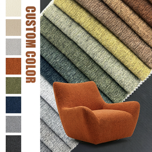 Tela de tapicería de alta densidad con apariencia de <span class=keywords><strong>lino</strong></span>, gruesa y duradera, fabricada en China, para tapicería de sofás. - Product Image 1