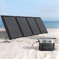 Panneau solaire portable pliable ECOFLOW 220W, chargeur solaire extérieur pour l'alimentation en énergie en camping