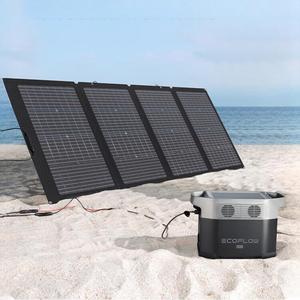 Panneau solaire portable pliable <span class=keywords><strong>ECOFLOW</strong></span> 220W, chargeur solaire extérieur pour l'alimentation en énergie en camping - Product Image 2