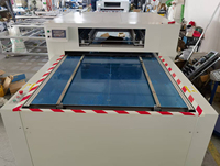 Machine semi-automatique de tendage de cadres pour toiles d'art / Machine CNC de clouage de cadres photo