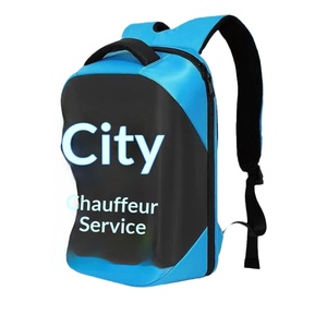 Ransel Layar LED Tahan Air dengan Fitur Iklan & Bisnis Cerdas Bahan Oxford Kapasitas 20-35L Desain Unisex - Product Image 5