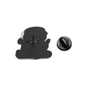 Dos estilos de broche de esmalte con personaje de dibujos animados latino, divertido, con diseño de eslogan local español, figura simple dibujada a mano, para decoración de mochila - Product Image 6