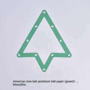 Autocollant de coup d'envoi en papier rouge pour neuf boules <span class=keywords><strong>Film</strong></span> magique de jeu noir huit pour boule de pendule de billard de piscine - Product Image 4