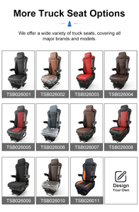 Asiento de Camión Semirremolque Ergonómico Ajustable con Bolsa de Aire de Cuero PU de Fábrica para Isuzu MAN Hino <span class=keywords><strong>Scania</strong></span> DAF Toyota Iveco - Product Image 6