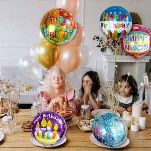 Hot Sale 18 Inches <b>Round</b> Foil <b>Balloons</b>-Single Piece for Christmas & Halloween Gift Toy - Product Image 3