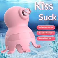 Oktopus-Saugzungen-Stimulator für Frauen, Sinnliches Interaktives Masturbationsgerät, Erwachsenen-Vibrator-Spielzeug zur Unterhaltung