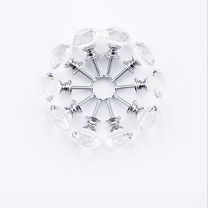 Aluminium Alloy Crystal <strong>Diamante</strong> Furniture Handles-Modern Design for Kitchen Bedroom &amp; Home Bar - Product Image 5