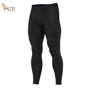 Pantalones de compresión de alta calidad para hombre, Pantalones rectos de cintura alta para gimnasio, novedad - Product Image 1