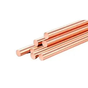 C1100 Gold Oxide Rod H65 Brass Capillary Cutting Small Size Industrial Copper Bar Copper Rod