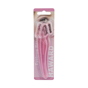 <span class=keywords><strong>Rasoir</strong></span> pour le visage Pack de 3 compteurs Lame en acier inoxydable avec filet de sécurité <span class=keywords><strong>Rasoir</strong></span> pour <span class=keywords><strong>sourcils</strong></span> Utilisation par les femmes - Product Image 6