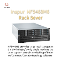 Serveur GPU 4U Spur NF5468M6 prêt à être expédié, serveur rackable original en gros pour solutions IA de centre de données, compatible A100 L40S