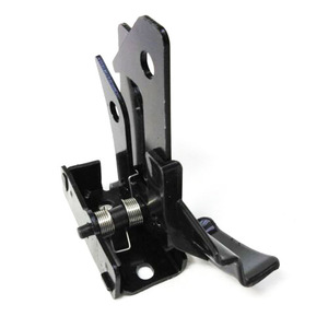 Mercedes-Benz Engine Hood Safety Lock <b>Bracket</b> Base A2128800064 Steel <b>Black</b> for E-Class Repair - Product Image 3