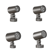 Projecteur LED extérieur DC24V/AC220V IP65 DMX512, éclairage paysager étanche pour jardin