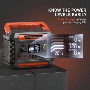 Mobile Outdoor Camping Lithium Battery <b>Solar</b> Car Emergency Portable Power Station 300W/500W with Flashlight and 100W - Product Image 5