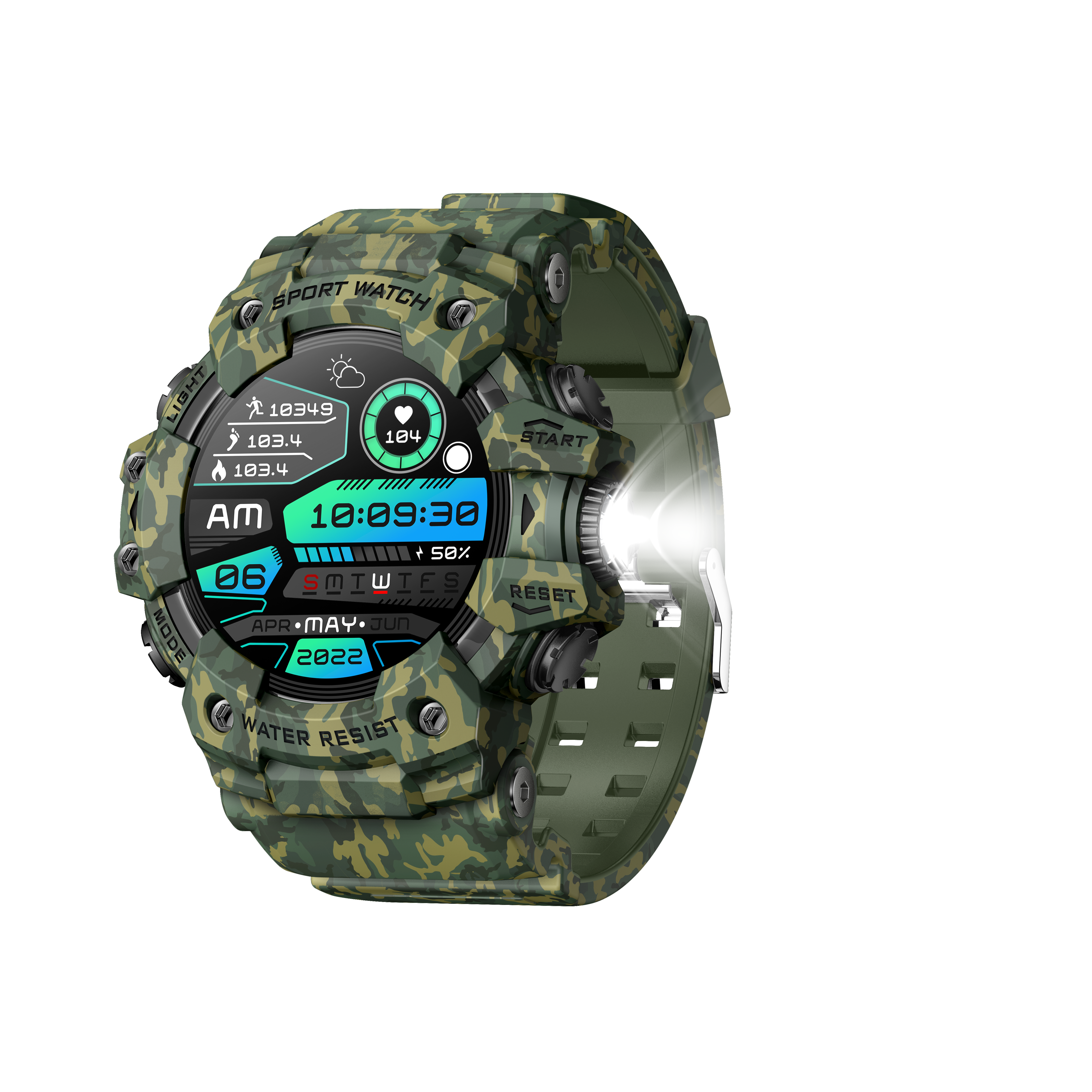 สีเขียว