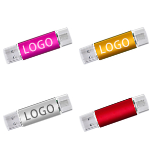 Biểu tượng tùy chỉnh USB 2.0 kim loại Pendrive SSD Flash Drive Thẻ nhớ 4GB đến 256GB phạm vi sản phẩm Chứng Khoán - Product Image 1