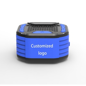 F023 tùy chỉnh OEM không thấm nước IPX7 Loa <span class=keywords><strong>Bluetooth</strong></span> không dây với màn hình LCD và đầy màu sắc đèn LED - Product Image 4