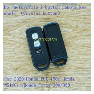 Coque de clé à distance à 2 boutons pour moto Ho (bouton en cristal) pour 2020 pour PCX 150/NS110i/<span class=keywords><strong>Forza</strong></span> 300/<span class=keywords><strong>350</strong></span> - Product Image 2