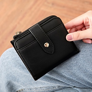 Portefeuille fin pour femme Boshiho RTS en PU, porte-monnaie, portefeuille court en PU pour femme - Product Image 2