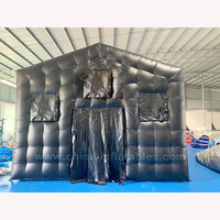 Tente de discothèque gonflable en PVC commercial avec couleur personnalisée, structure imperméable et résistante aux UV pour toutes les saisons, idéale pour les fêtes