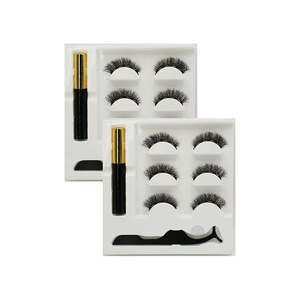 ขนตาปลอมแม่เหล็กสีดำแบบธรรมชาติ 56 เส้น หนา งอนสวย สำหรับทุกคน - Product Image 4