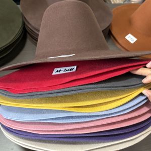 JL68 En gros, Corps de chapeau en feutre de laine de haute qualité non bloqué, <span class=keywords><strong>Capeline</strong></span> de chapeau en feutre, <span class=keywords><strong>Capeline</strong></span> de chapeau en feutre, Corps de chapeau en feutre de laine de haute qualité - Product Image 2