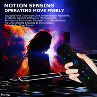 2023 plus récent G60S Pro BT 2.4G souris sans fil Air BT télécommande rétro-éclairage voix pavé tactile Mini clavier pour Android TV Box PC