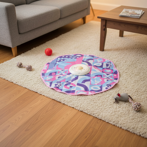 Juguete de Plumas para Gatos de Alta Calidad ODM, Varita con Bola Giratoria Móvil, Interactivo, Activado por Movimiento, con Sonido, para Jugar a Escondite - Product Image 1