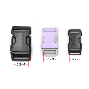 थोक आधुनिक लक्जरी कुत्ते कॉलर के लिए भारी शुल्क सोम समायोज्य बकल के साथ सांस लेने योग्य बकल - Product Image 1