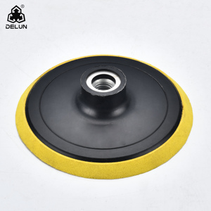 Base de Pulido Multiusos de 4, 5, 6 y 7 Pulgadas para Amoladora Angular, Base de Goma y Plástico con Gancho y Bucle M14, Disco de Pulido y Abrillantado - Product Image 4