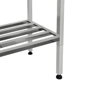 <span class=keywords><strong>Table</strong></span> de travail pliable en acier inoxydable <span class=keywords><strong>pour</strong></span> cuisine commerciale, fabrication, <span class=keywords><strong>marché</strong></span> fermier et présentation de produits en gros - Product Image 3