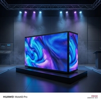 Cabine DJ pliable GOB LED pour scène intérieure et extérieure, idéale pour les soirées en club, les mariages et les événements DJ