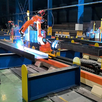 Nuevo Robot de Soldadura Automático Inteligente para Estructuras de Acero con Tasa de Ciclo de Trabajo del 100%