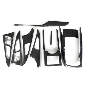 Hot Car A6 Accesorios interiores de fibra de carbono Tablero de instrumentos Kit de control central para <span class=keywords><strong>Audi</strong></span> A6 C7 C7.5 C8 2012-2024 Kit de carrocerí<span class=keywords><strong>a</strong></span> - Product Image 1