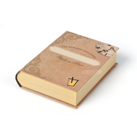 Boîtes d'emballage en forme de livre tendance, fabriquées directement en usine, design personnalisé fait main, boîte magnétique pour la décoration