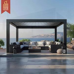Structures décoratives extérieures en aluminium pour jardin, patio, cour arrière – <span class=keywords><strong>Meilleurs</strong></span> designs de pergola 5x10, 10x4, 12x14, 13x19, 13x26, 14x16, 18x10 - Product Image 1