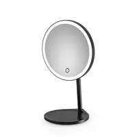 360 Mirror With Led Lights Mirrors 2021 New 360 Rotating Mirror With 2000mah Rechargeable Battery Table Standing Led Makeup Mirror With Lights