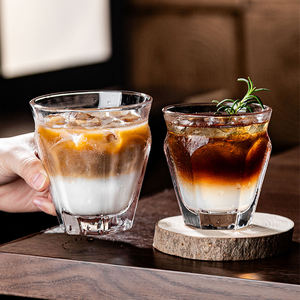 Vasos <span class=keywords><strong>de</strong></span> Vidrio Decorativos al por Mayor para Café, Refrescos, Agua, Espresso, Cortado, Vasos para Beber con Logotipo Personalizado - Product Image 2