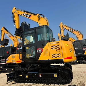 Barato 2020 China usado Sany SY75C Mini excavadora 7,5 toneladas maquinaria de construcción sobre orugas con motor ISUZU - Product Image 3