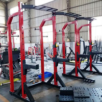 Appareil de musculation multifonctionnel Crossfits Combo Power Squat Cage All In One Weight Training Bench Press Rack