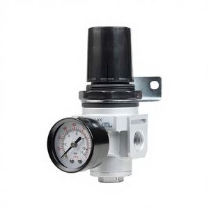 ตัวควบคุมลดแรงดันลมแบบนิวเมติก ตัวเรือนทำจากอลูมิเนียมอัลลอย สำหรับอุปกรณ์ CNC - Product Image 1