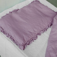 Parure de lit en Fiber de lin français, style biologique, linge de lit pour bébé, drap ajusté, berceau pour enfants
