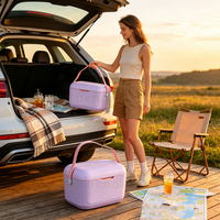 Glacière de grande capacité, glacière portable de voyage, glacière isotherme pour le camping en plein air, pour les voyages en voiture
