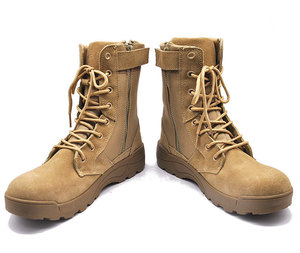 Bottes tactiques d'extérieur pour hommes Shero, confort, combat, <span class=keywords><strong>patrouille</strong></span>, travail, chasse, chaussures de désert, bottes de sable, USA - Product Image 3