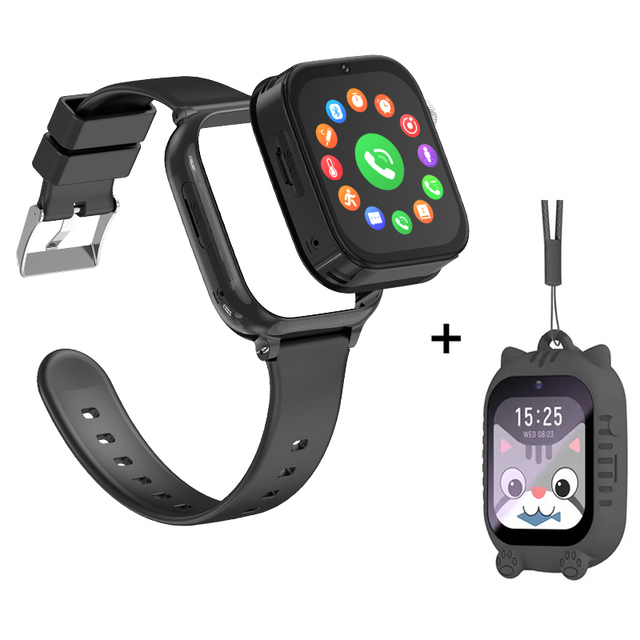 Smart Watch Calling SOS GEO Fence Child Gps Sim Card 4g Kids Smart Watch 2024 Android 4g Gps Smartwatch Child Children