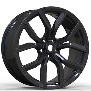 Kipardo nouveau design 20 pouces jantes de voiture 5*108 5x120 roues de voiture de tourisme en alliage noir pour jantes Land <span class=keywords><strong>Rover</strong></span> <span class=keywords><strong>Range</strong></span> <span class=keywords><strong>Rover</strong></span> <span class=keywords><strong>Evoque</strong></span> L - Product Image 1