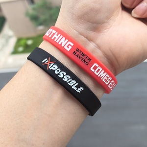 Pulseras y Brazaletes de Silicona Personalizados con Letras Griegas de Alpha Kappa Alpha Sorority, Resistentes al Agua, para Uso Promocional - Product Image 4