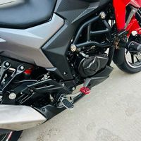 Moto à essence à deux roues d'occasion Haojue DR150 2021, moto de rue, finition d'origine, garantie de qualité