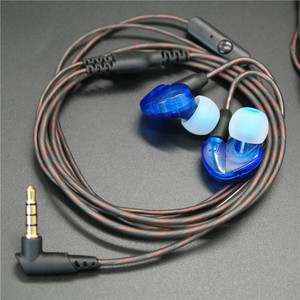 Cable de repuesto para auriculares Shure Se215 315 425 535 846 Ue900 con micrófono, cable de audio de nailon - Product Image 3